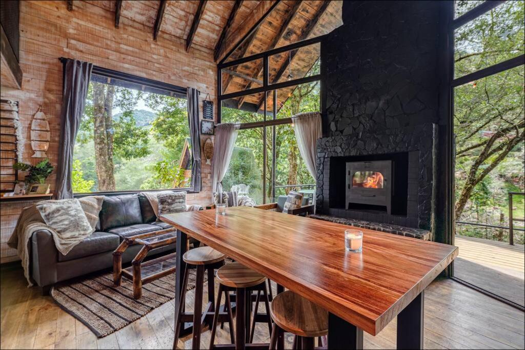 Unicorn Lodge: Direct Riverfront : Unique Experience San Gerardo de Dota Bagian luar foto